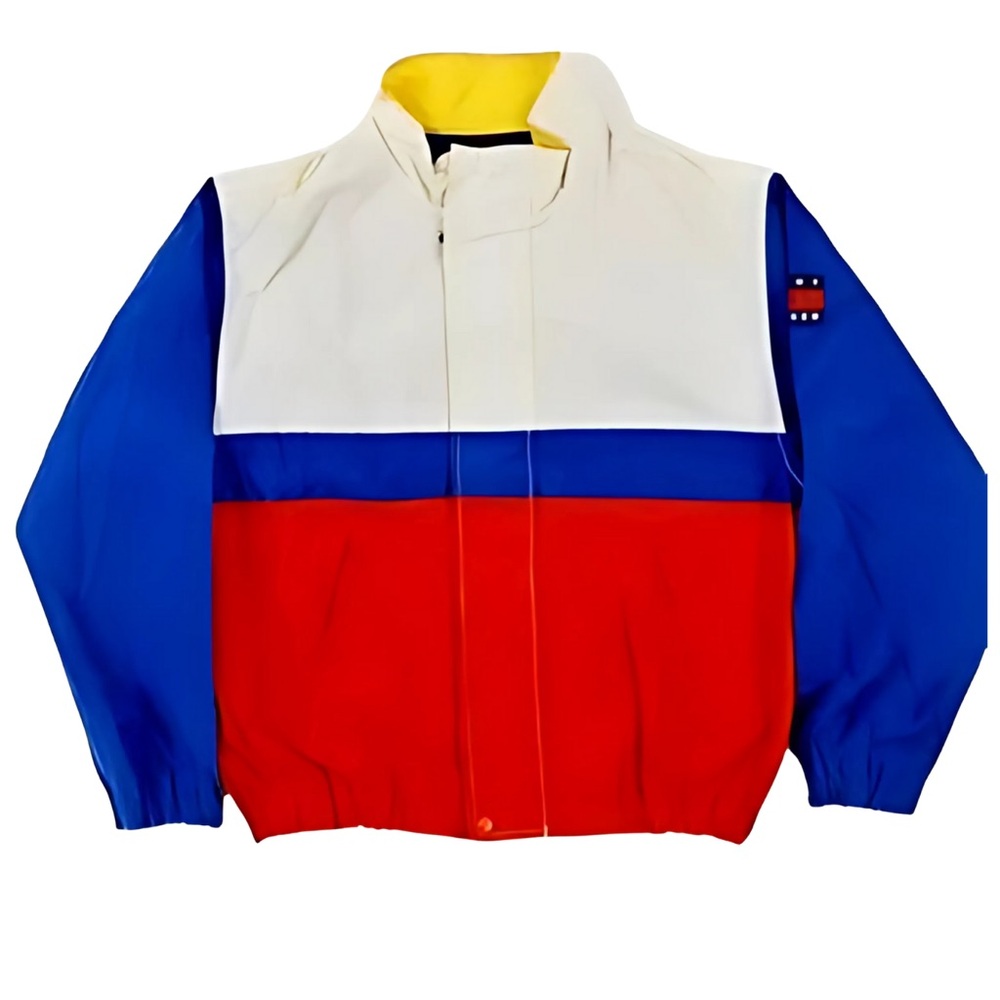 Vintage Tommy Hilfiger Color Block Nautical Windbreaker